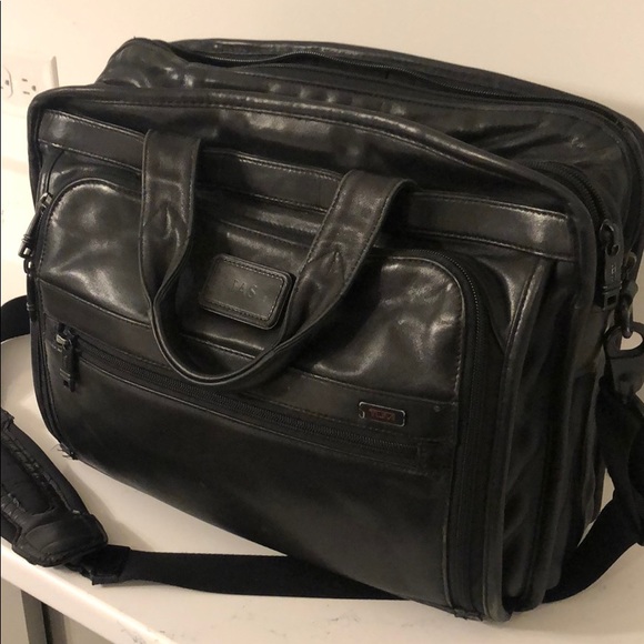 Tumi Leather Briefcase - Picture 3 of 3